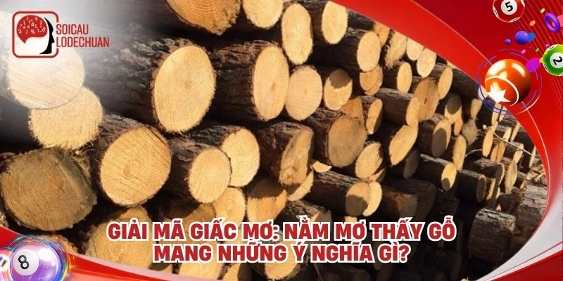 Giải mã giấc mơ: Nằm mơ thấy gỗ mang những ý nghĩa gì?
