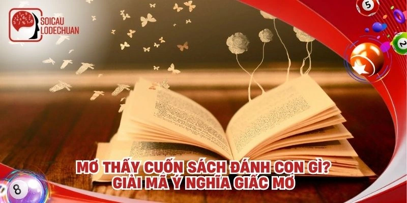Mơ thấy cuốn sách đánh con gì? Giải mã ý nghĩa giấc mơ