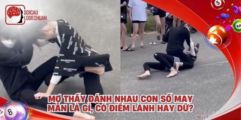 Mơ thấy đánh nhau con số may mắn là gì, có điềm lành hay dữ?