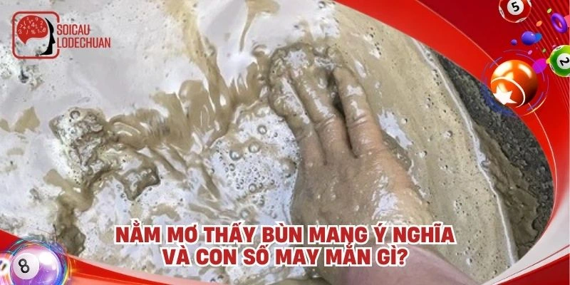 Nằm mơ thấy bùn mang ý nghĩa và con số may mắn gì?